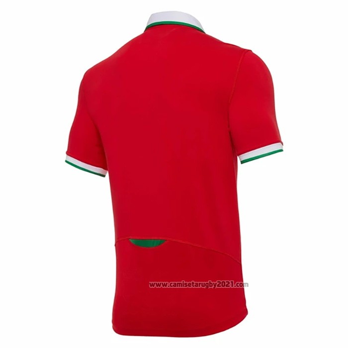 Camiseta Polo Gales Rugby 2021 Local